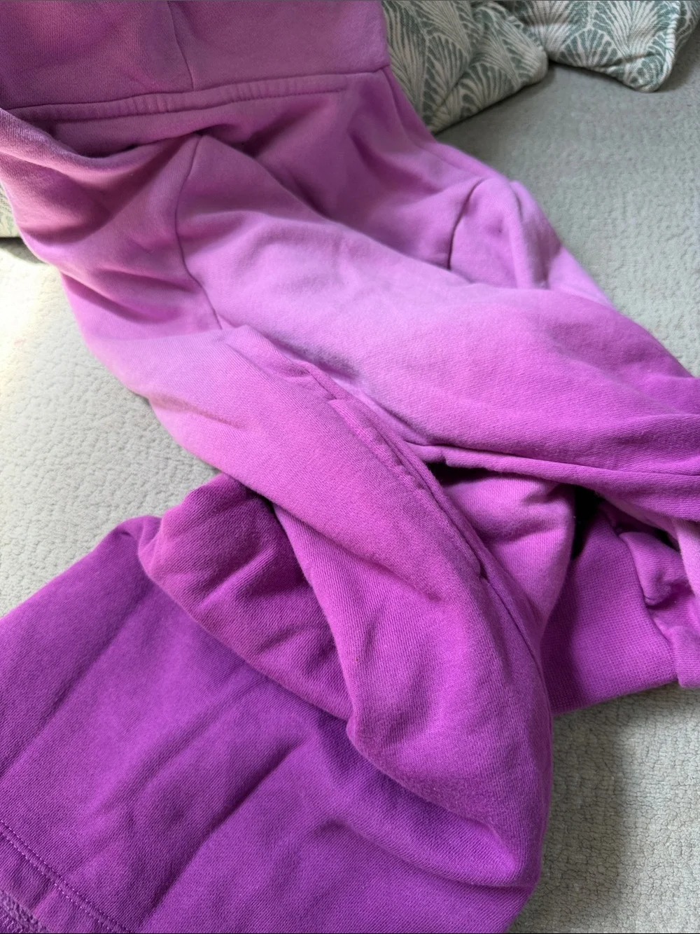 Gap Kids' Ombre Purple Hooded Dress Tunic